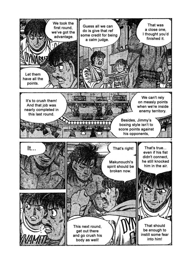 Hajime no Ippo Chapter 732 page 7 - Chapter 732 : Only one thing
