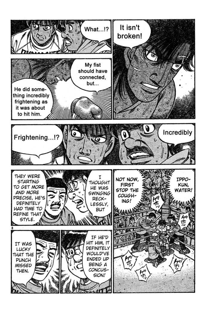 Hajime no Ippo Chapter 732 page 8 - Chapter 732 : Only one thing