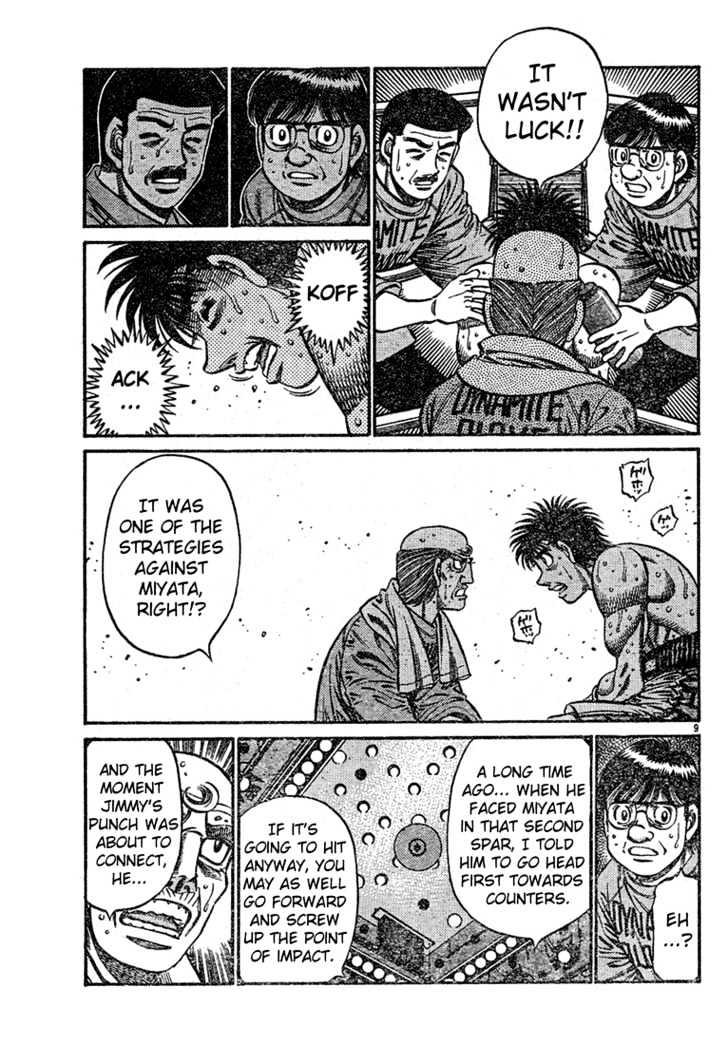Hajime no Ippo Chapter 732 page 9 - Chapter 732 : Only one thing