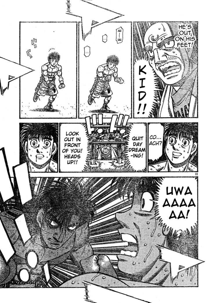 Hajime no Ippo Chapter 733 page 11 - Chapter 733 : Half-hearted punches
