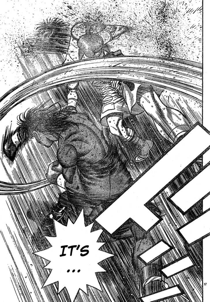 Hajime no Ippo Chapter 733 page 17 - Chapter 733 : Half-hearted punches