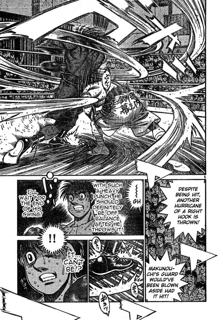 Hajime no Ippo Chapter 733 page 5 - Chapter 733 : Half-hearted punches