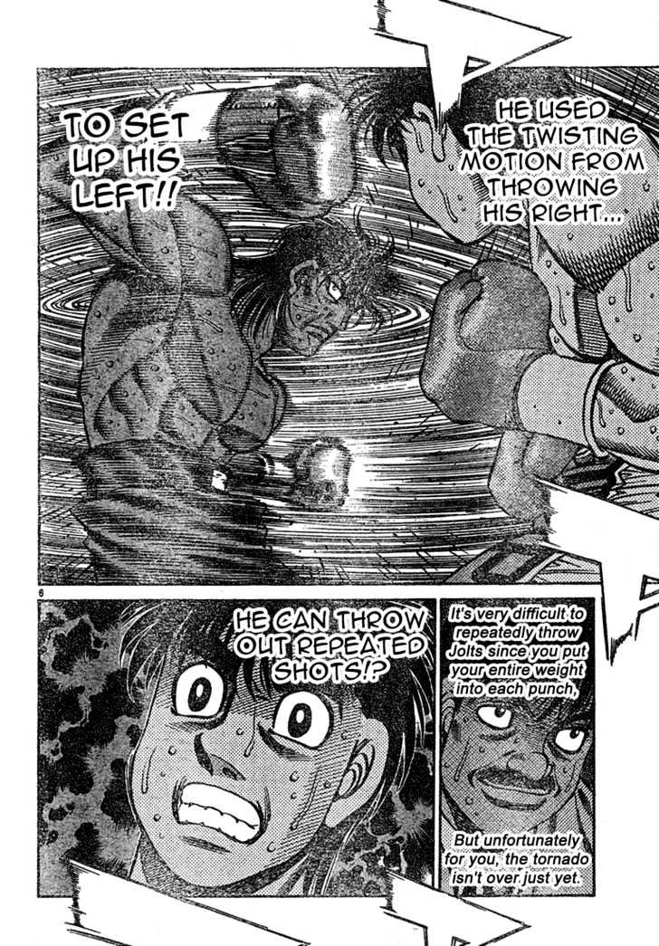 Hajime no Ippo Chapter 733 page 6 - Chapter 733 : Half-hearted punches