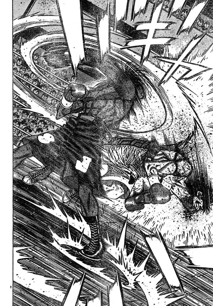 Hajime no Ippo Chapter 733 page 8 - Chapter 733 : Half-hearted punches