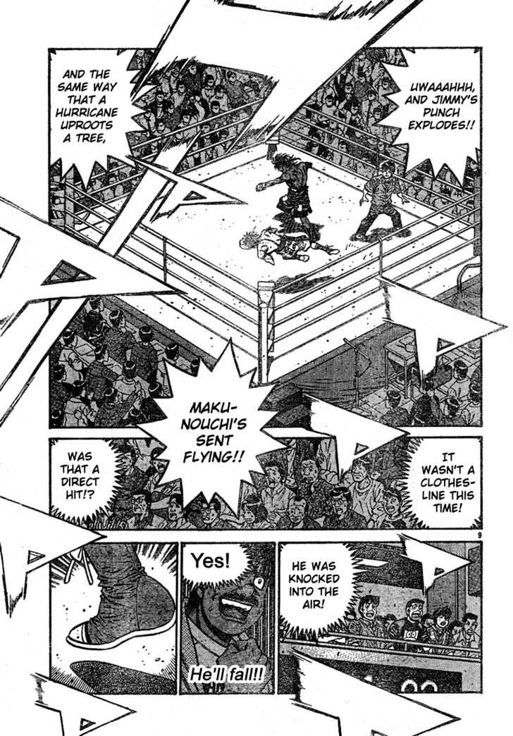 Hajime no Ippo Chapter 733 page 9 - Chapter 733 : Half-hearted punches