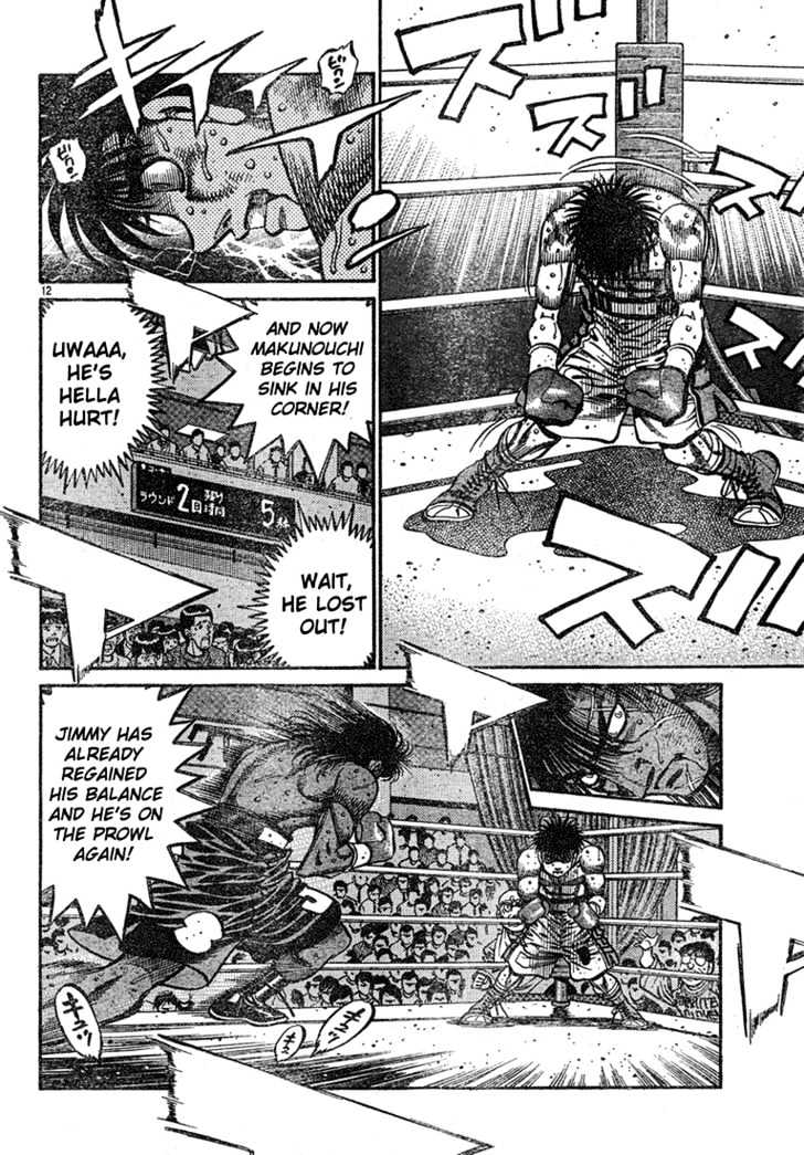 Hajime no Ippo Chapter 734 page 11 - Chapter 734 : Unfamiliar fight