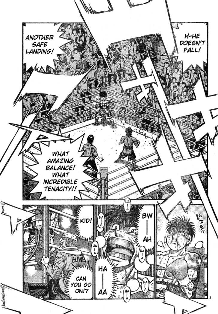 Hajime no Ippo Chapter 734 page 3 - Chapter 734 : Unfamiliar fight