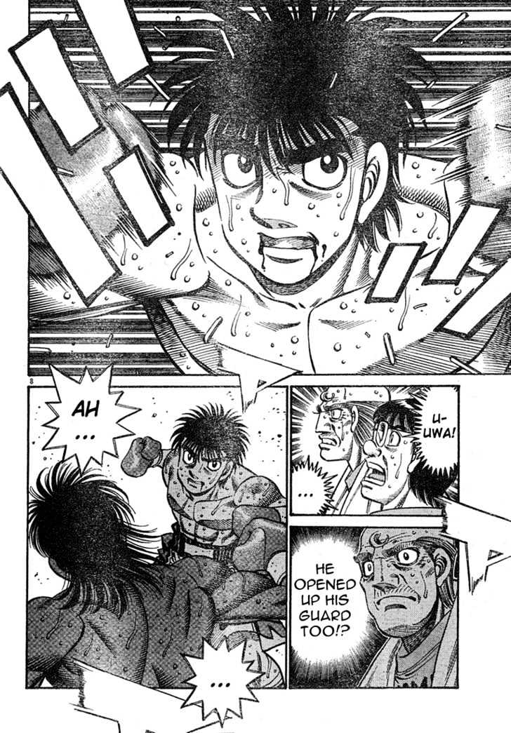 Hajime no Ippo Chapter 734 page 8 - Chapter 734 : Unfamiliar fight