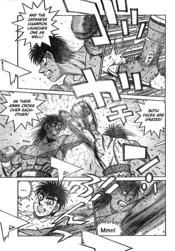 Hajime no Ippo Chapter 735 page 12 - Chapter 735 : Rock vs. Rock