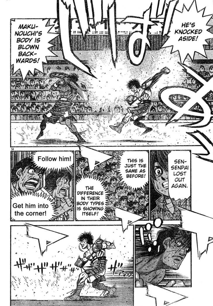 Hajime no Ippo Chapter 735 page 13 - Chapter 735 : Rock vs. Rock