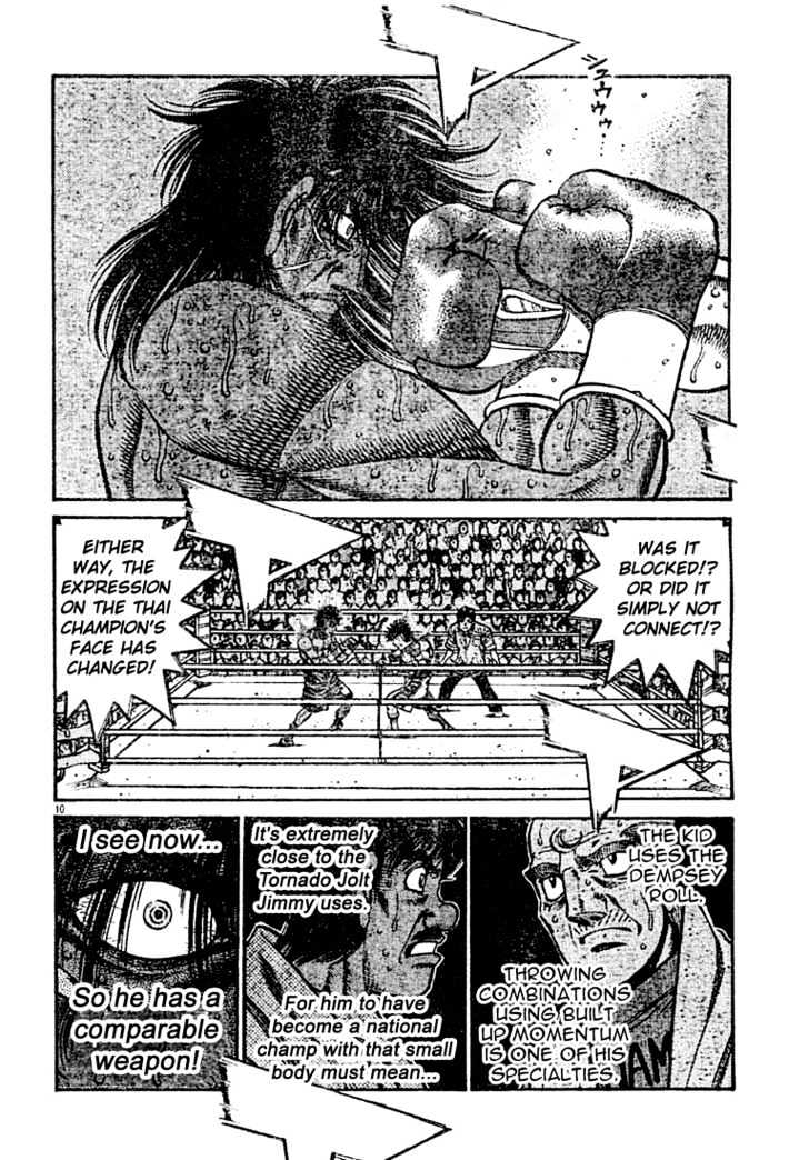 Hajime no Ippo Chapter 736 page 10 - Chapter 736 : Chance for victory