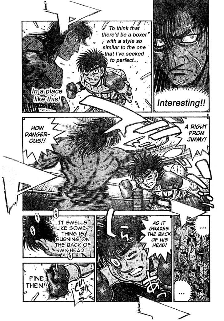 Hajime no Ippo Chapter 736 page 11 - Chapter 736 : Chance for victory