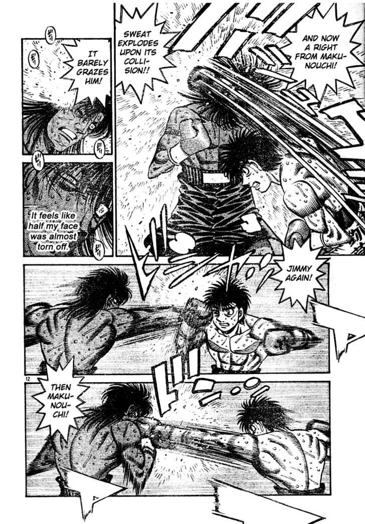 Hajime no Ippo Chapter 736 page 12 - Chapter 736 : Chance for victory