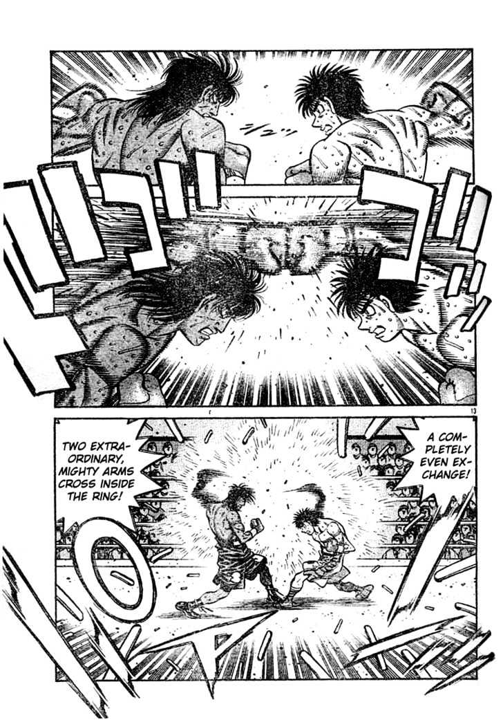 Hajime no Ippo Chapter 736 page 13 - Chapter 736 : Chance for victory