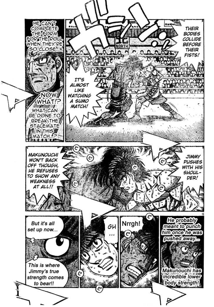 Hajime no Ippo Chapter 736 page 15 - Chapter 736 : Chance for victory