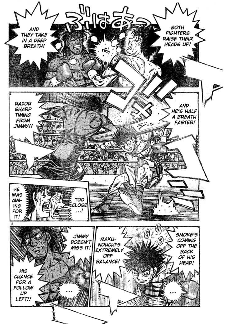 Hajime no Ippo Chapter 736 page 16 - Chapter 736 : Chance for victory