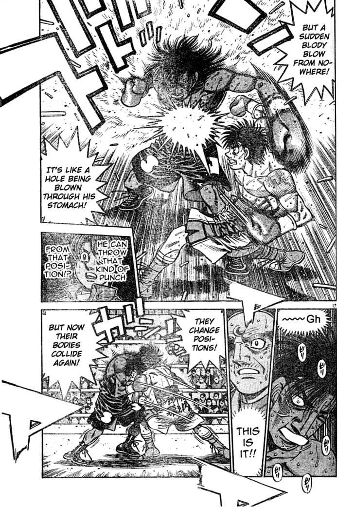 Hajime no Ippo Chapter 736 page 17 - Chapter 736 : Chance for victory