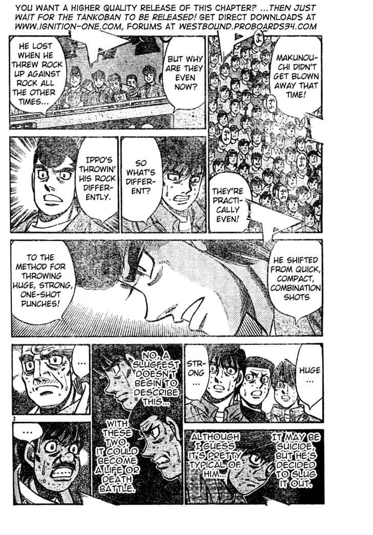 Hajime no Ippo Chapter 736 page 2 - Chapter 736 : Chance for victory
