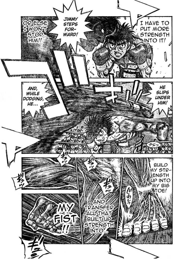 Hajime no Ippo Chapter 736 page 3 - Chapter 736 : Chance for victory