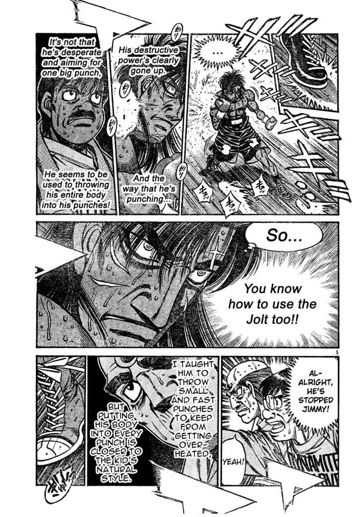 Hajime no Ippo Chapter 736 page 5 - Chapter 736 : Chance for victory