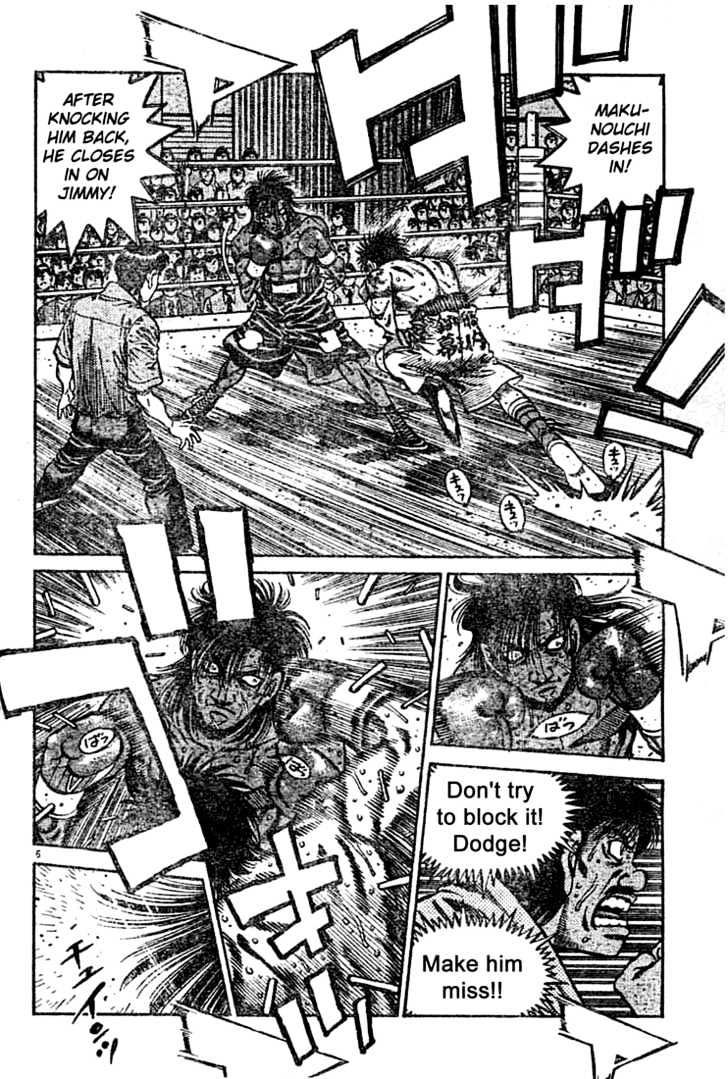Hajime no Ippo Chapter 736 page 6 - Chapter 736 : Chance for victory
