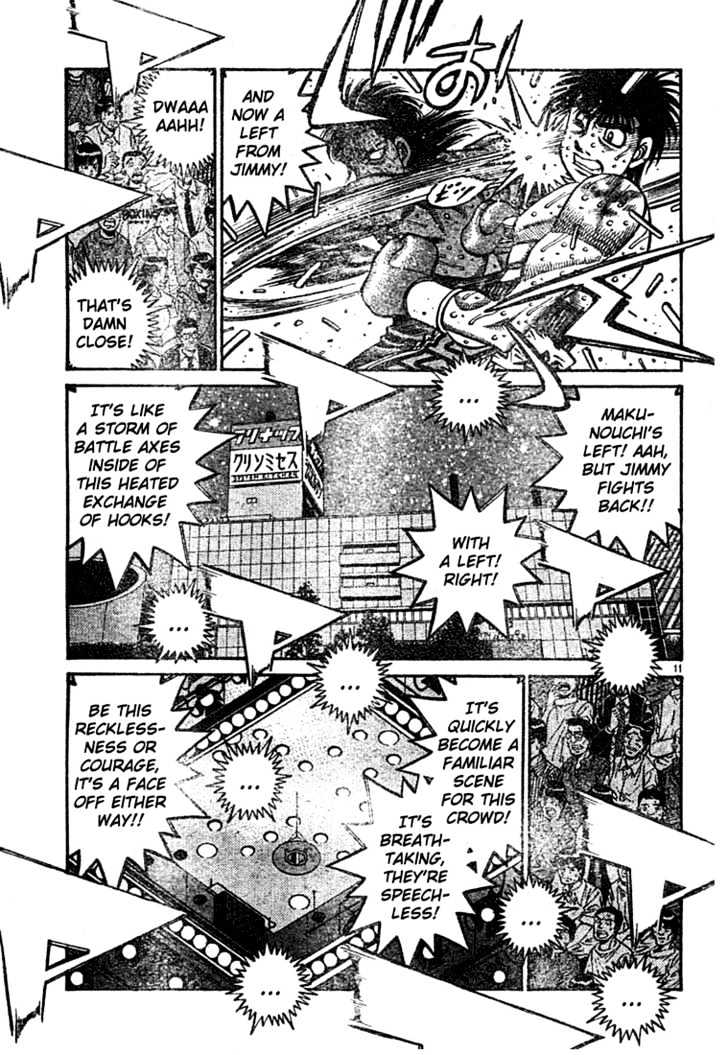 Hajime no Ippo Chapter 737 page 11 - Chapter 737 : The pursuit of evolution