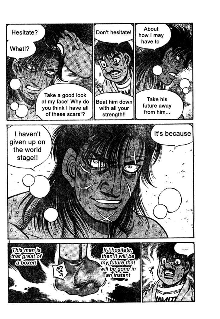 Hajime no Ippo Chapter 737 page 4 - Chapter 737 : The pursuit of evolution