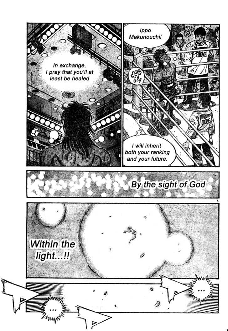 Hajime no Ippo Chapter 737 page 5 - Chapter 737 : The pursuit of evolution