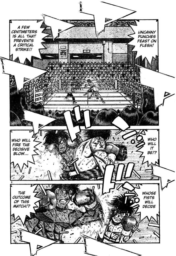 Hajime no Ippo Chapter 737 page 8 - Chapter 737 : The pursuit of evolution