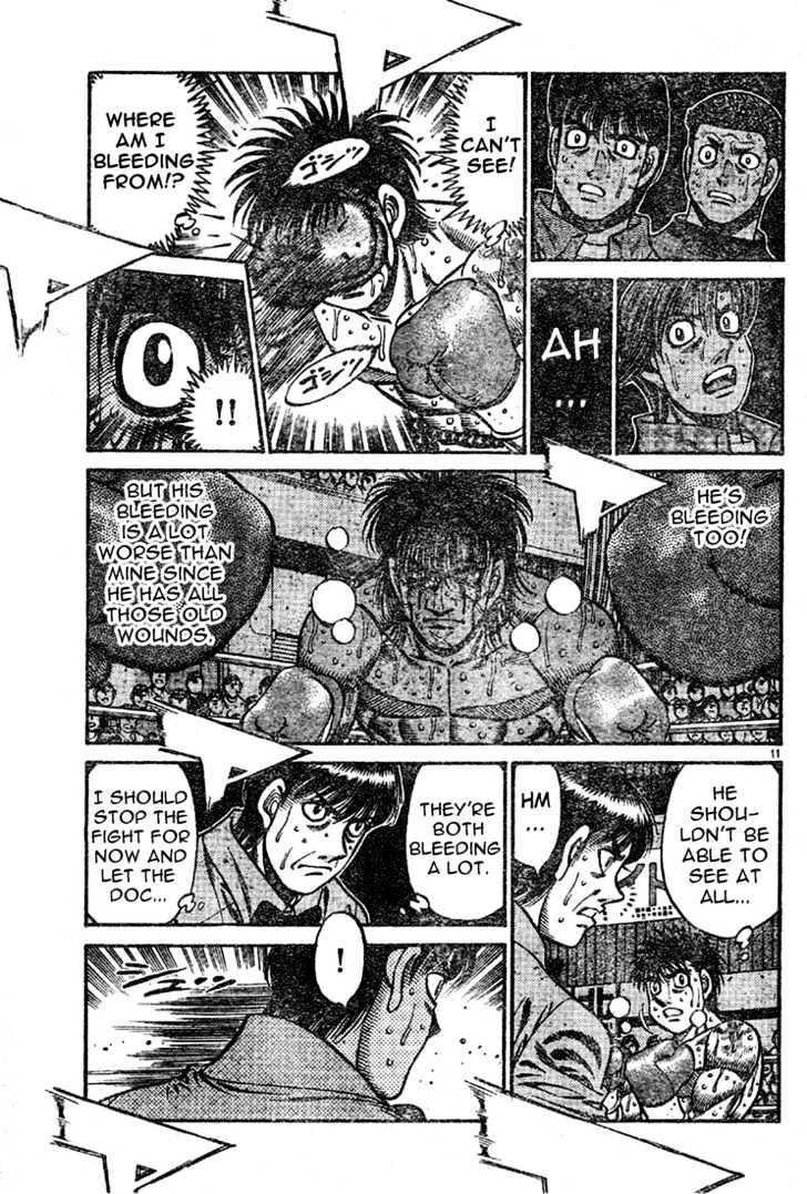 Hajime no Ippo Chapter 738 page 11 - Chapter 738 : Gaze upon god