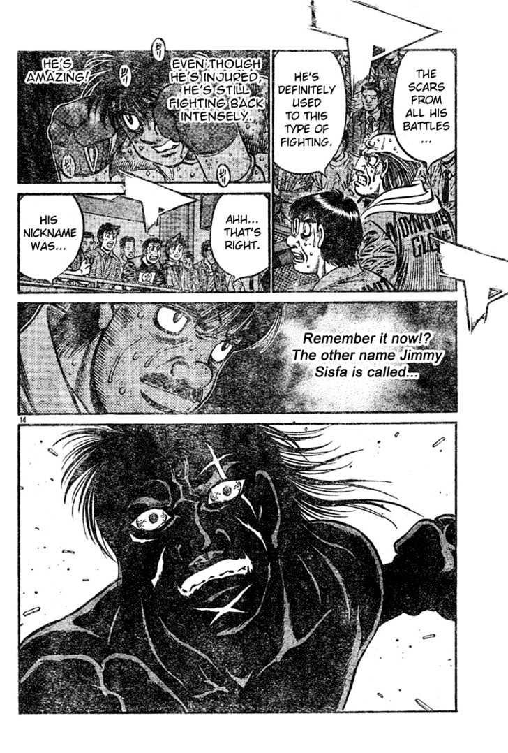 Hajime no Ippo Chapter 738 page 14 - Chapter 738 : Gaze upon god