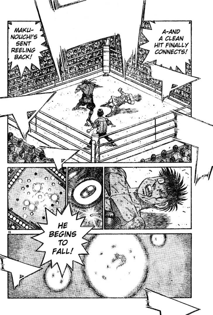 Hajime no Ippo Chapter 738 page 18 - Chapter 738 : Gaze upon god