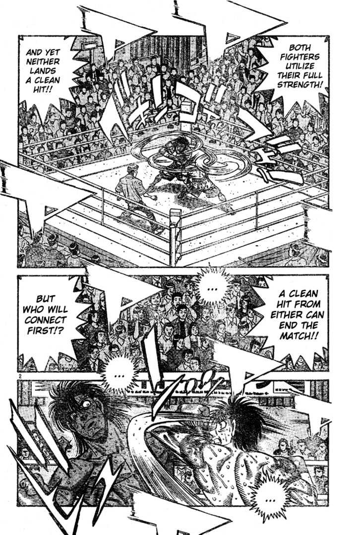 Hajime no Ippo Chapter 738 page 2 - Chapter 738 : Gaze upon god