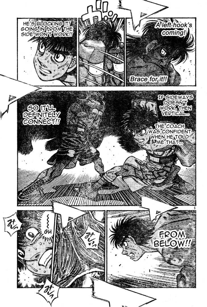 Hajime no Ippo Chapter 738 page 5 - Chapter 738 : Gaze upon god
