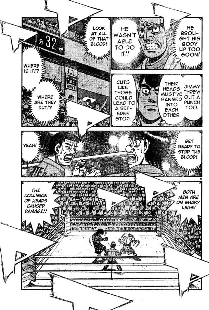 Hajime no Ippo Chapter 738 page 9 - Chapter 738 : Gaze upon god