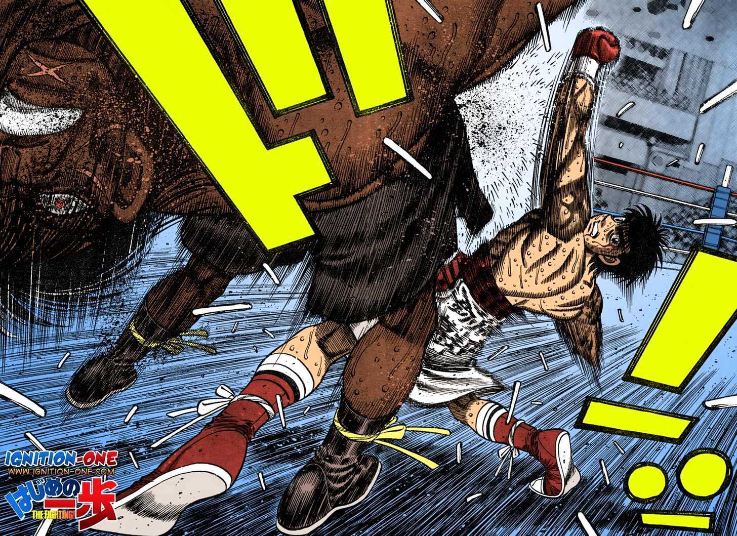 Hajime no Ippo Chapter 739 page 14 - Chapter 739 : What he saw...
