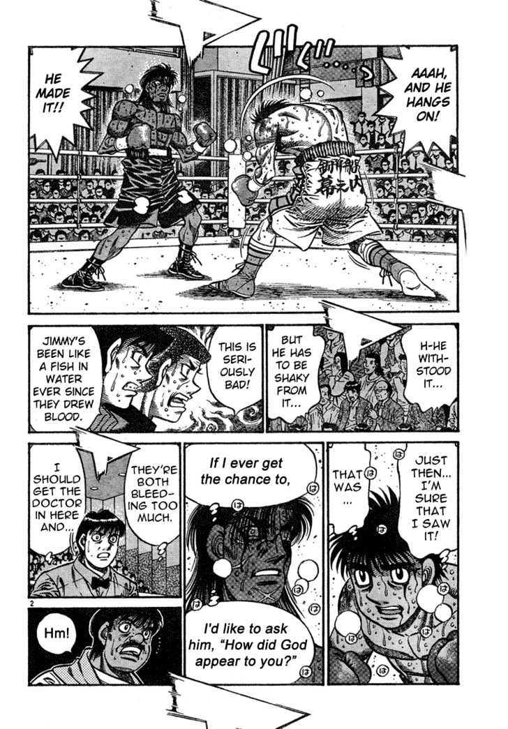 Hajime no Ippo Chapter 739 page 2 - Chapter 739 : What he saw...
