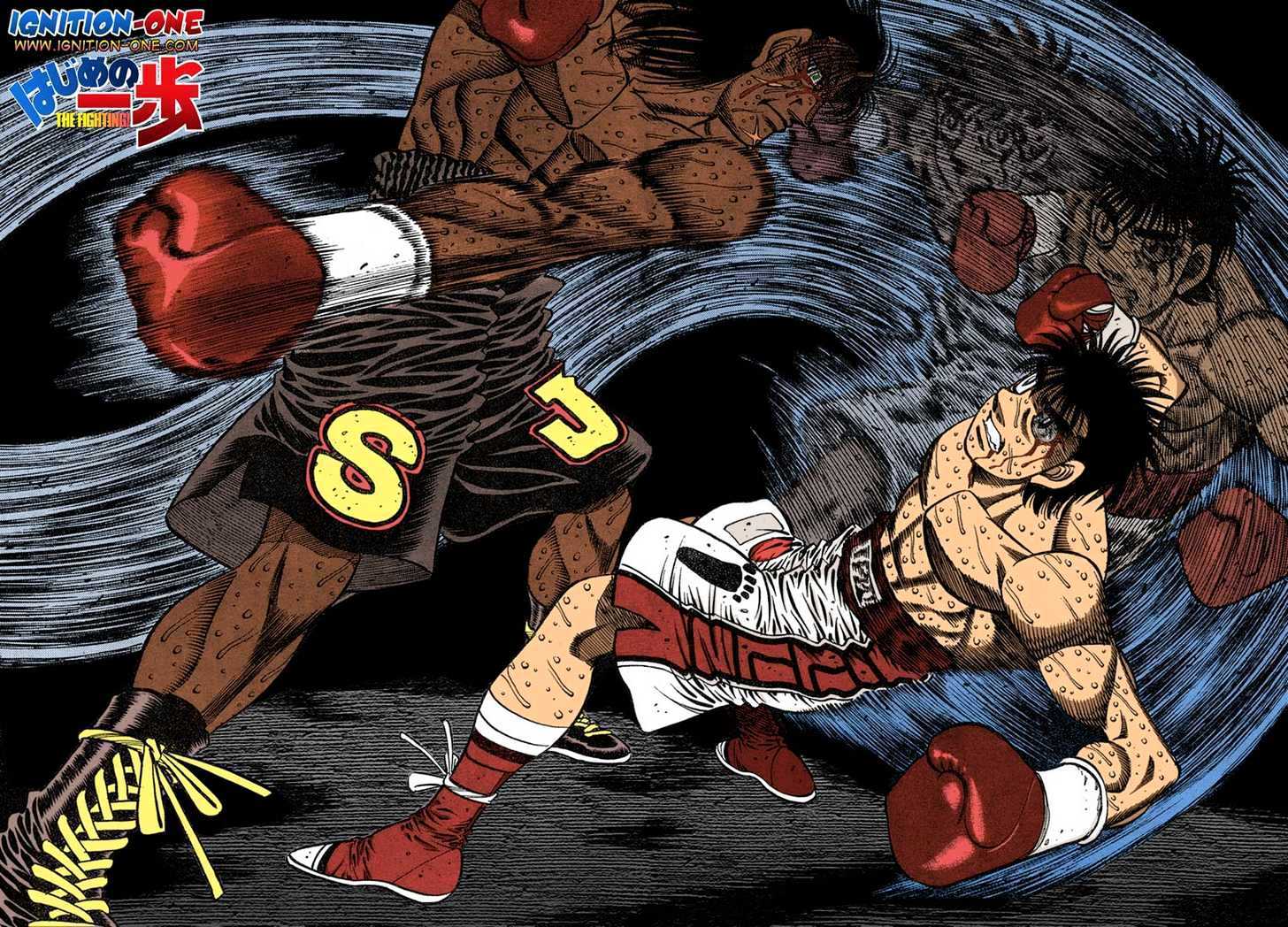 Hajime no Ippo Chapter 739 page 8 - Chapter 739 : What he saw...