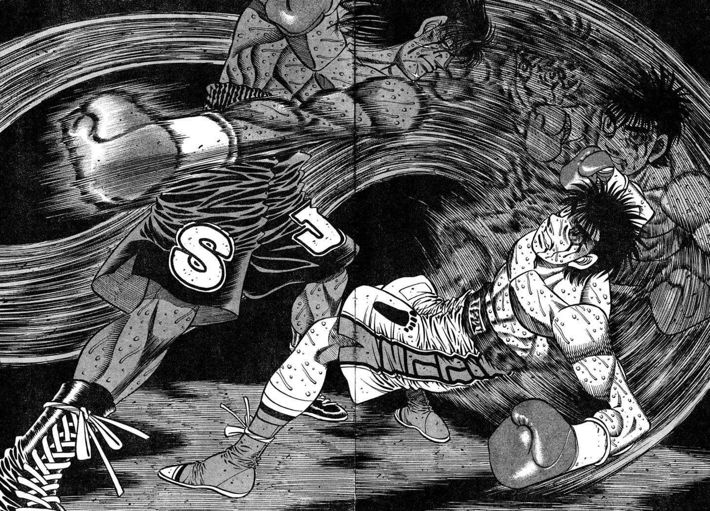 Hajime no Ippo Chapter 739 page 9 - Chapter 739 : What he saw...