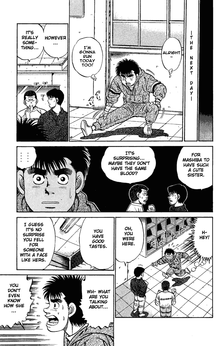 Hajime no Ippo Chapter 74.2 page 15 - Chapter 74 v2 : The Protagonist of Grief