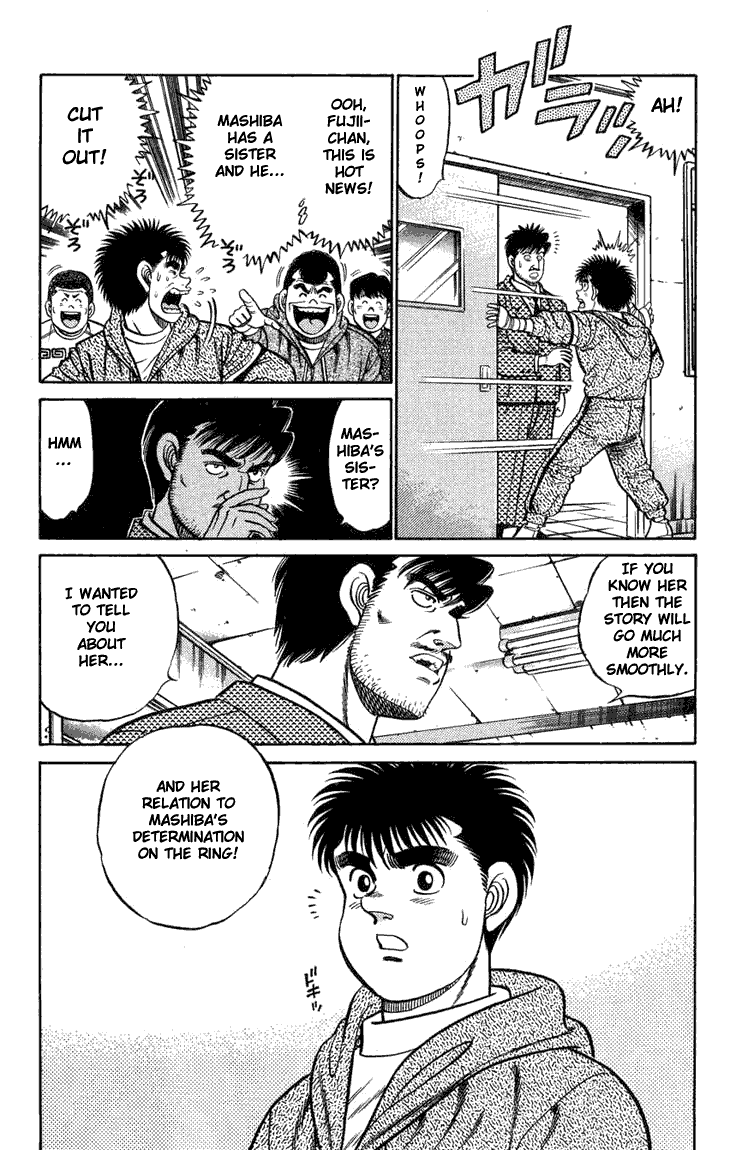 Hajime no Ippo Chapter 74.2 page 19 - Chapter 74 v2 : The Protagonist of Grief