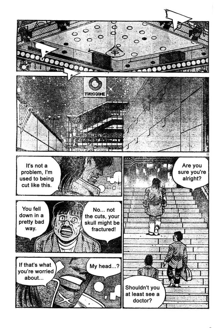 Hajime no Ippo Chapter 740 page 10 - Chapter 740 : The god above the ring
