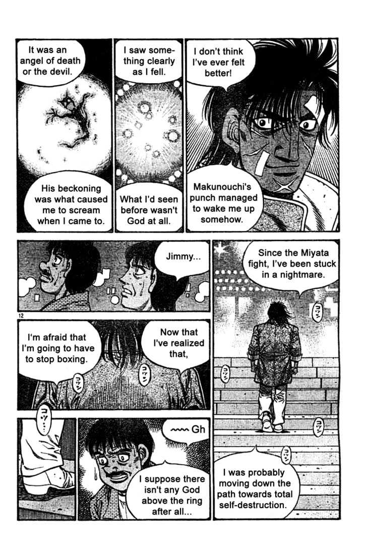Hajime no Ippo Chapter 740 page 11 - Chapter 740 : The god above the ring