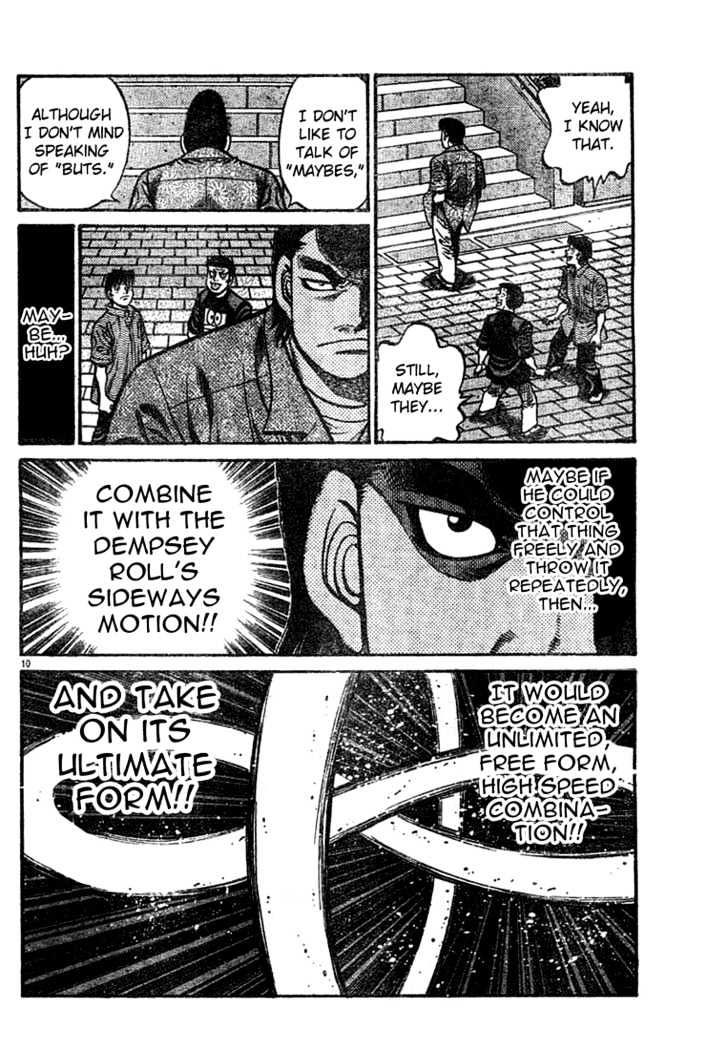 Hajime no Ippo Chapter 741 page 10 - Chapter 741 : To Miyata-kun