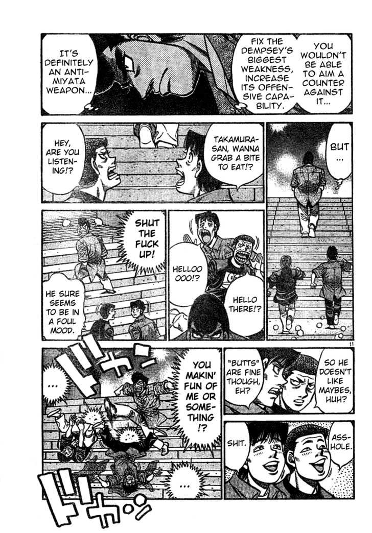 Hajime no Ippo Chapter 741 page 11 - Chapter 741 : To Miyata-kun