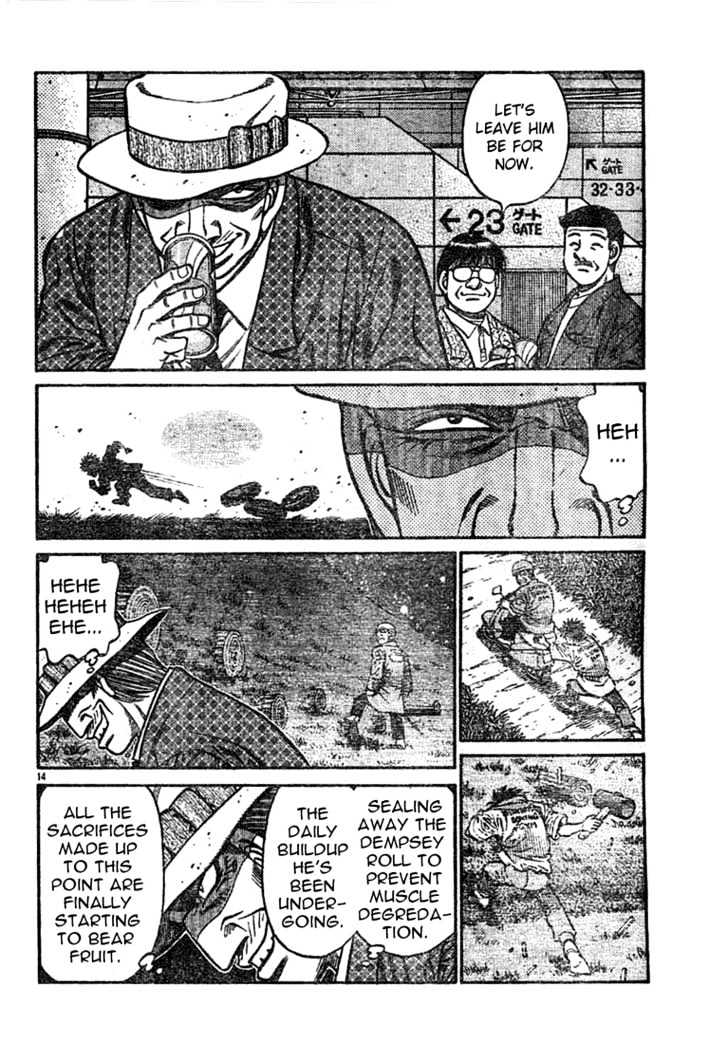 Hajime no Ippo Chapter 741 page 14 - Chapter 741 : To Miyata-kun