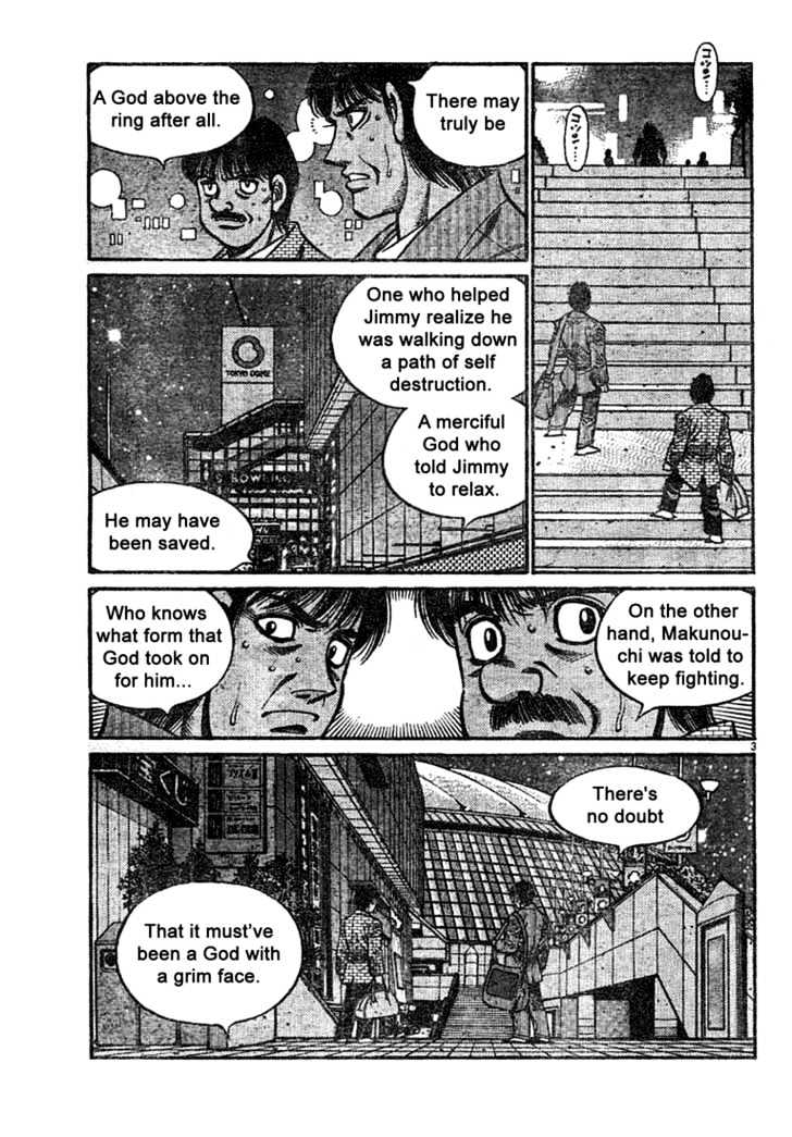 Hajime no Ippo Chapter 741 page 3 - Chapter 741 : To Miyata-kun