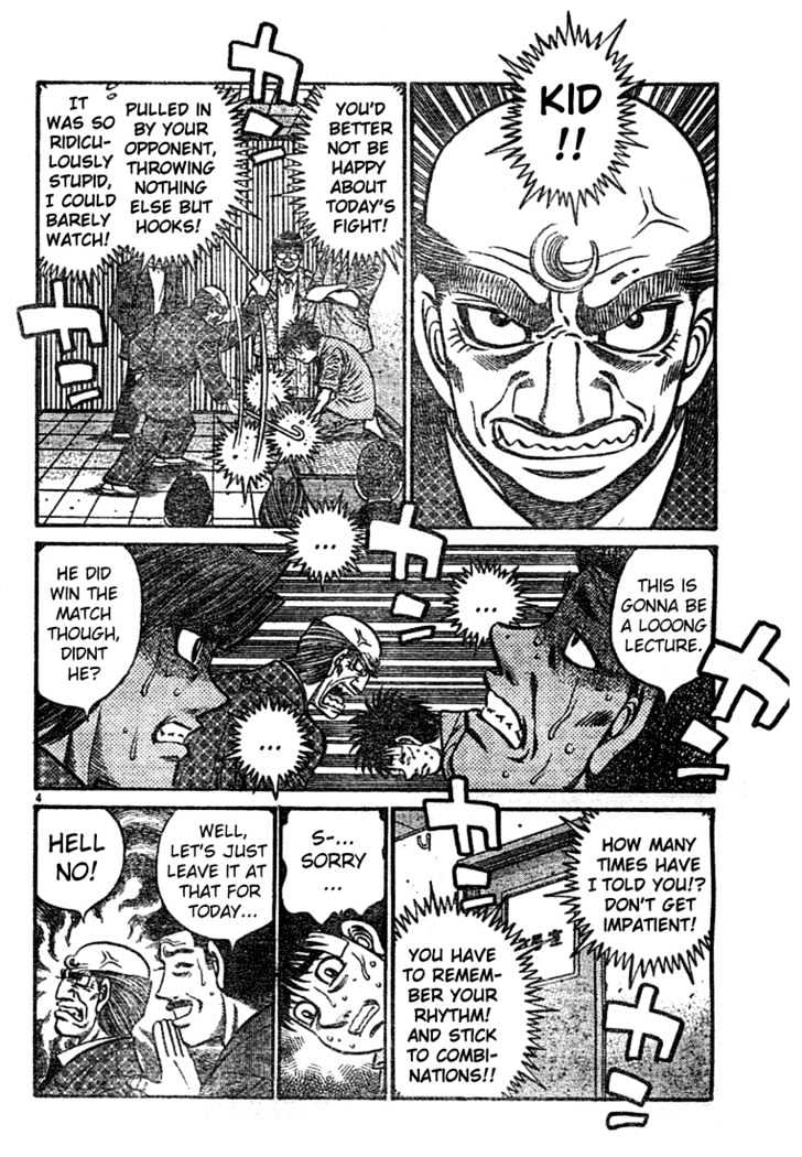 Hajime no Ippo Chapter 741 page 4 - Chapter 741 : To Miyata-kun