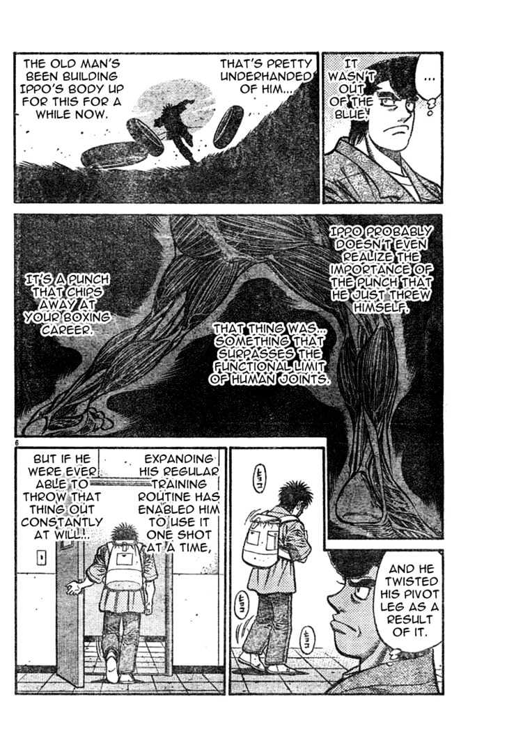 Hajime no Ippo Chapter 741 page 6 - Chapter 741 : To Miyata-kun