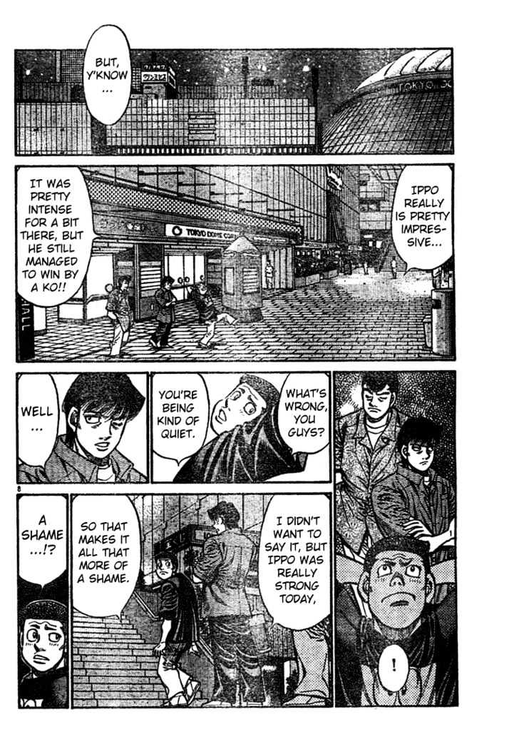 Hajime no Ippo Chapter 741 page 8 - Chapter 741 : To Miyata-kun
